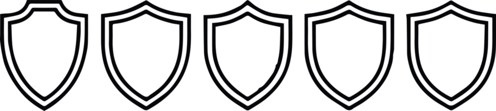 shield silhouette heraldic crest emblem coat of arms security