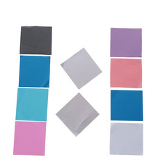 Fototapeta premium Colorful geometric shapes in a modern abstract pattern