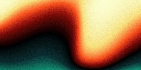A striking abstract background with a frosted glass texture featuring a bright gradient swirl of blue orange yellow and red © ANAK