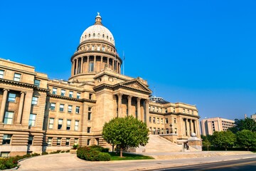 Obraz premium Idaho State Capitol Building in Boise, Northwestern United States