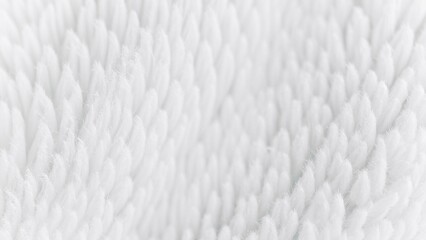 Soft White Plush Fabric Texture with Fluffy Microfiber Surface Clean Textile Background and Cozy Material Detail. © ภัทรดนัย บุญชูเดชะ