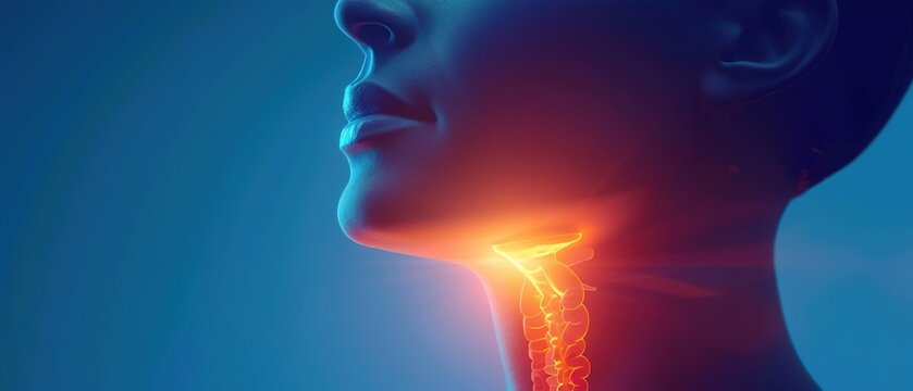 Hyperthyroidism Medical Concept, Overactive Thyroid Gland Disorder, Endocrine System Dysfunction, Symptoms, Anatomy Infographic, Graves Disease, Thyroid Hormone Imbalance,