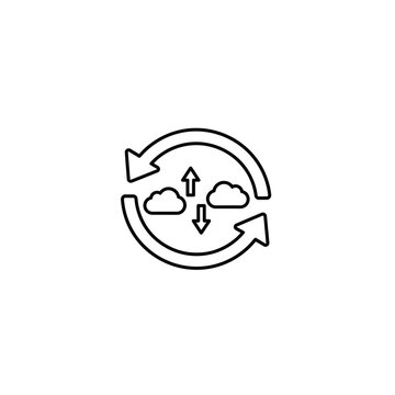 vector illustration of a funny face with a smile