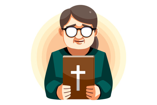 キリスト教勧誘　訪問　女性　光	
