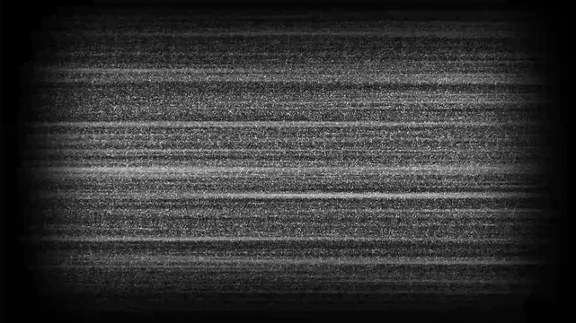 Animated tv screen noise turn off effect background.Noise on a old TV screen. Static tv noise glitch effect, static white noise television, tv no signal. TV snow or noise background.4k