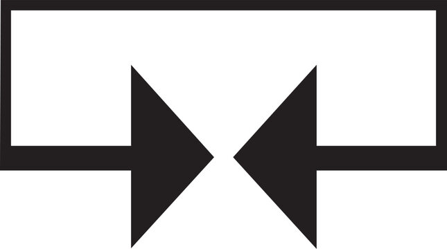 Black, geometric bow tie icon, vector bowtie symbol, minimalist design element, simple shapes