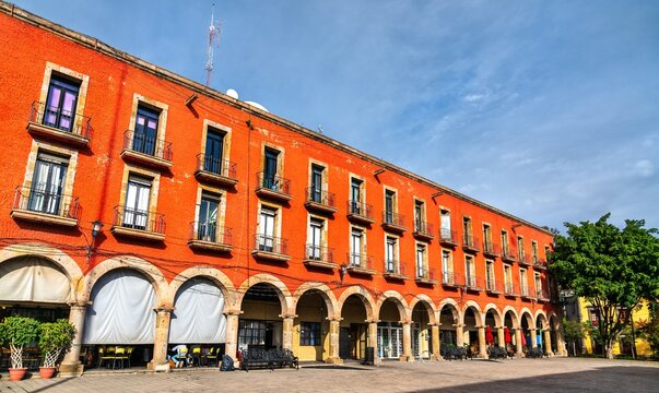 Architecture of Zapopan near Guadalajara in Jalisco, Mexico