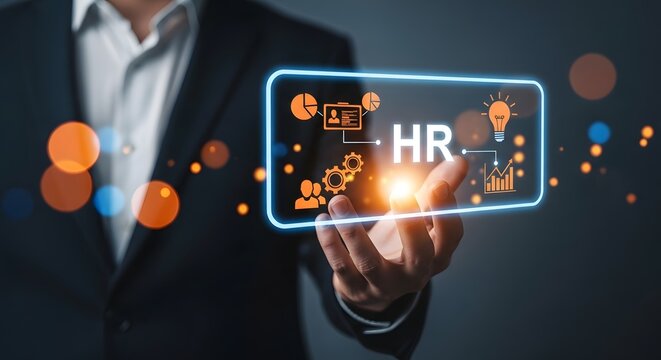 Human resources hr technology digital transformation concepts for modern workforce management