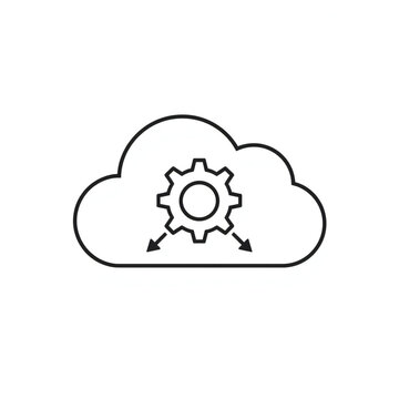 Cloud Gear System Icon