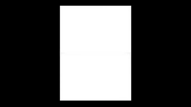 Folder and Document Open Animation (background transparent | mov)