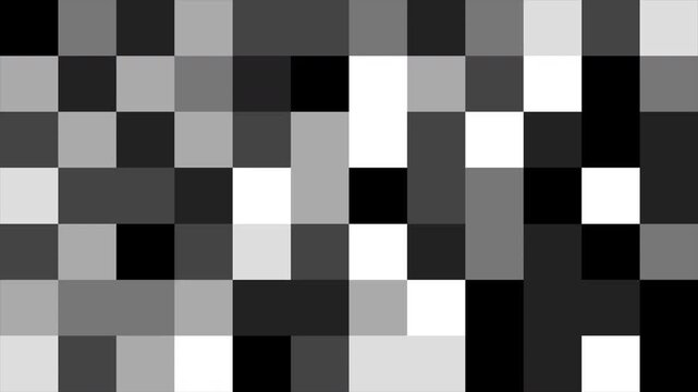 Mosaic Censored Animation for Prohibition Concepts and Privacy Design 4k video