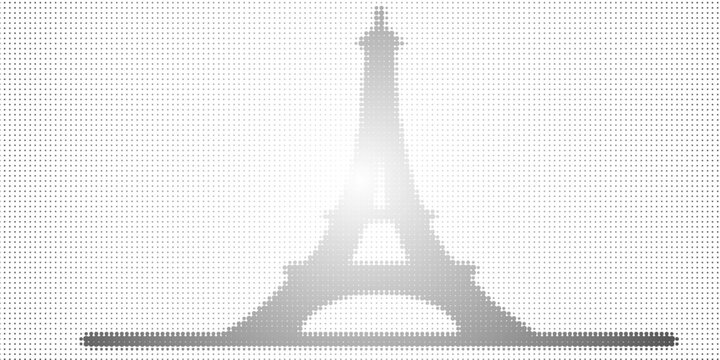 Circle dot frame. Circular border with halftone effect. Modern faded ring. Rounded semitone shape. Ballpoint boarding house. Dotted geometric pattern. Elements of small dots graphics eps 10