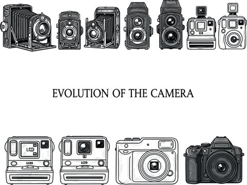 "Evolution of the Camera: From Classic to Modern Photography"