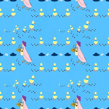 Cute Halloween spooky doodle seamless pattern, aesthetic white background with whimsical ghosts, pumpkins, bats, and candy corn for festive textiles and decor.