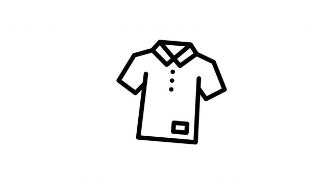 polo minimalist stroke animation