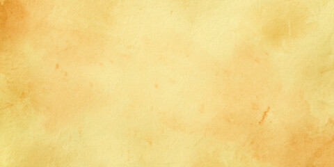 Obraz premium Warm yellow vintage paper texture background with orange tones and soft gradient