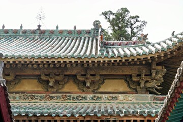 Fototapeta premium Changping Guandi Temple, Yuncheng, Shanxi, China