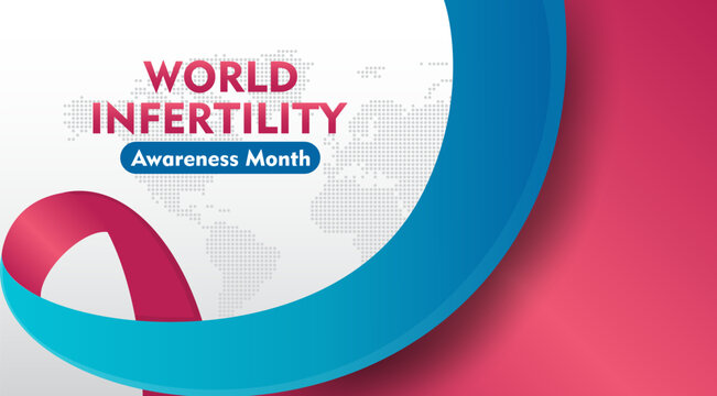 World Infertility Awareness Month design template good for celebration. Suitable for background, banner, card, poster   