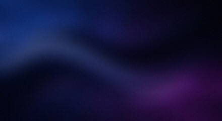 Fototapeta premium Gradient purple and blue abstract background with soft lighting effect Noisy Texture for Poster Design