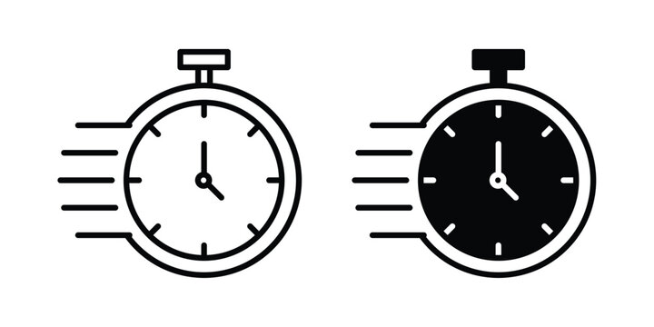 Quick icon - web black vector design.