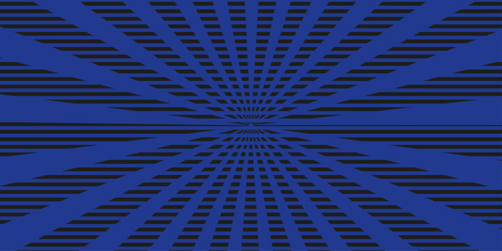 An abstract blue background with stars features a futuristic 3d digital tunnel of binary code, creating a matrix network pattern of light and data for a tech wallpaper backdrop