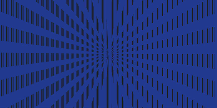 An abstract blue digital background features a 3D binary code matrix and glowing grid pattern for tech and data communication design