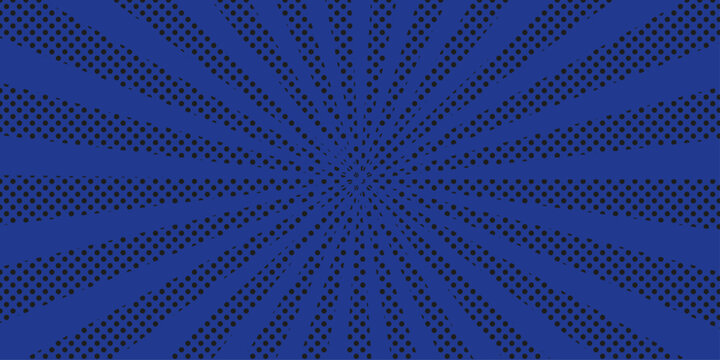 A futuristic 3d blue abstract background featuring a glowing digital binary code tunnel with halftone patterns and light lines for modern computer data technology wallpaper design