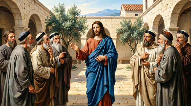 Jesus boldly rebukes sign seekers, proclaiming divine truth above all worldly demands.
