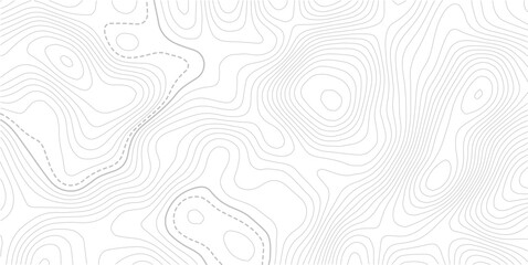 Topographic map background geographic line map with elevation assignments. Topography line map. Vintage outdoors style. © MDSOHEL