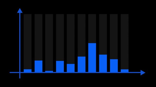 Creative financial success graph chart animation featuring upward sales growth, glowing profit trends, and modern business analytics on black background for expansion goals