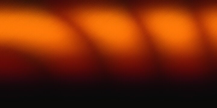Atmospheric amber haze. Dialectics of fluid orange contours and dense noise dispersion