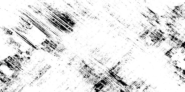 Black grunge texture with white background vector illustration for design