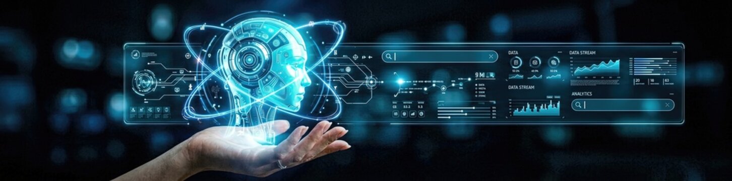 Innovative technology demonstration virtual lab digital graphics futuristic environment close-up view quantum computing and data visualization concepts