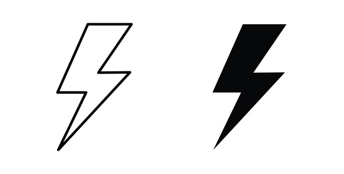 Thunder bolt icon