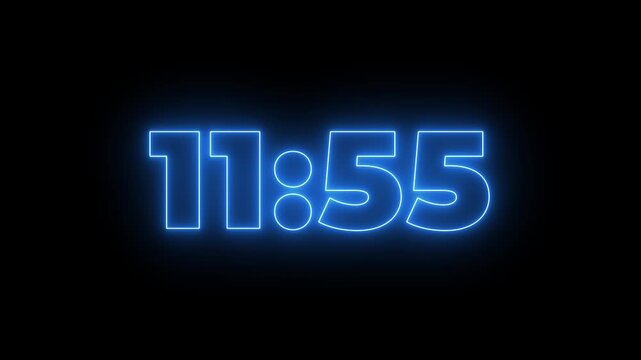 13 minutes Countdown timer, 13 minutes stopwatch displays a timer counting down, 780 to 0 seconds digital countdown timer neon light style. 13 Minute Digital Countdown Engaging Timer Visuals for Event