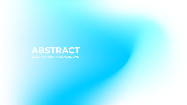 abstract light blue gradient mesh background - EPS