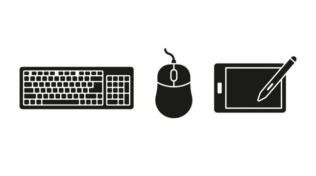 illustration of a computer mouse
