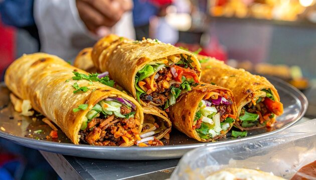 Street Food Kathi Roll