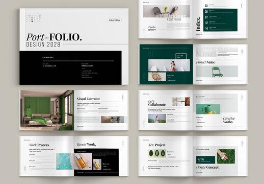 Portfolio Landscape Template