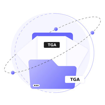 UI File Format Illustration, TGA File Format Illustration