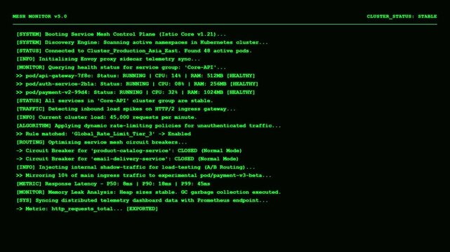 Advanced Threat Intelligence Matrix Screen Showing Endpoint Telemetry and Cryptographic Hardware Vault Validation Log.
