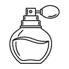 Obraz premium Perfume bottle illustration