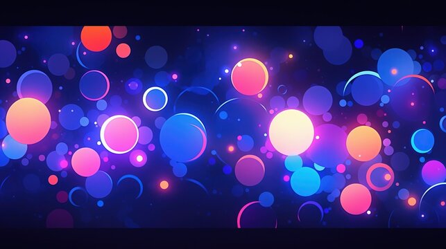  a detailed, high angle view of an abstract digital background featuring numerous shiny, circular, convex shapes. these shapes are illuminated with a horizontal light gradient, transitioning from elec