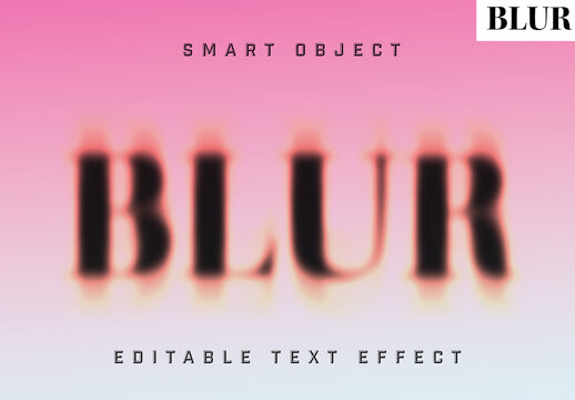 Blur Text Effect