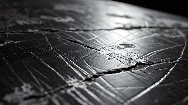 Cracked textured surface with frost ideal for creative backgrounds and modern web design