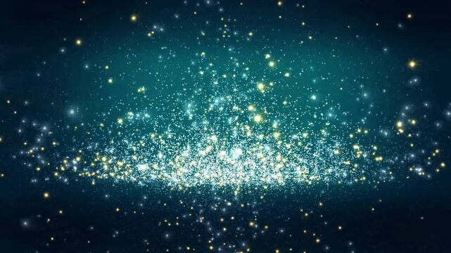 Abstract dynamic cool particle fluid background material