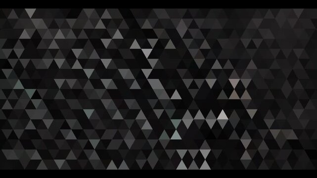 interlocking colored geometric shapes changing abstract motion background, mosaic pattern, commonly used for digital signage, VJ loops, and web design textures