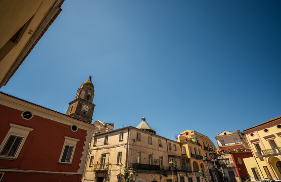 Teano, Campania. Glimpses of the historic center