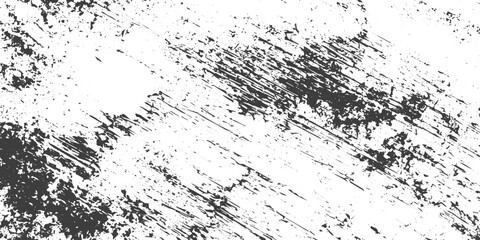 Fototapeta premium Black and White Grunge Texture Background with Distressed Vector Effect and Scratched Surface