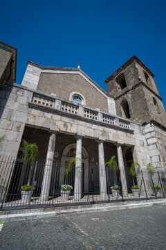 Teano, Italy. The Cathedral of San Clemente. 0426V